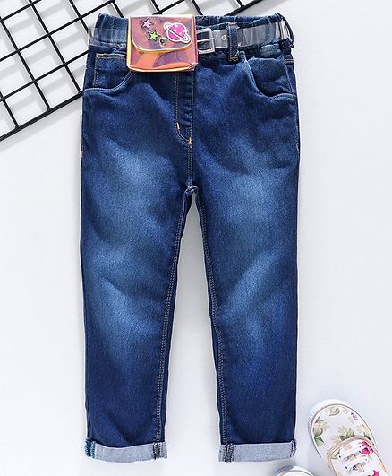 blue color jeans