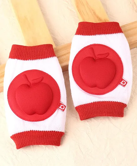 Babyhug Elbow & Knee Protection Pads Red White (Design May Vary)