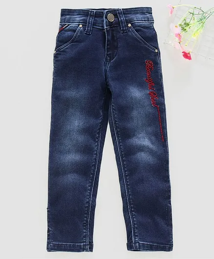 Enfance Solid Jeans - Dark Blue