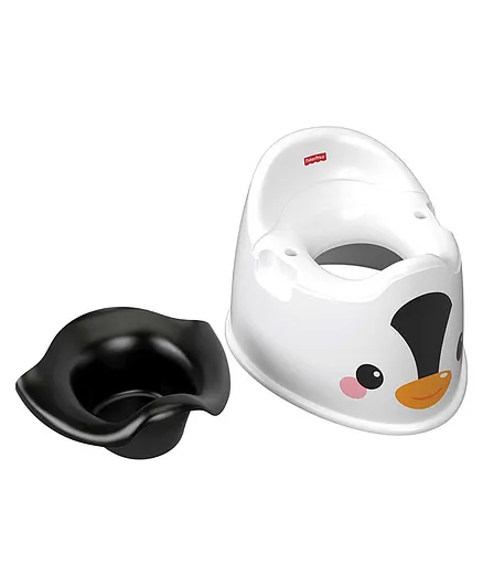 Fisher penguin Potty Chair - Black And White