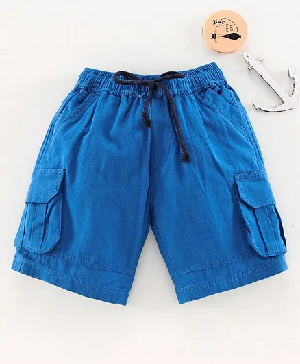 Rikidoos Solid Colour Shorts - Blue