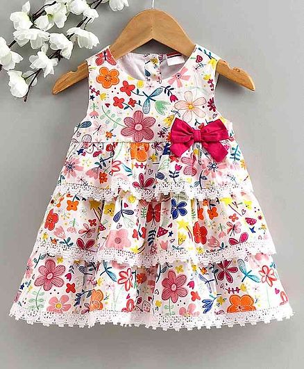 firstcry white frock