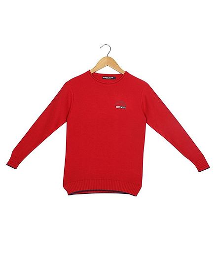 monte carlo red sweater