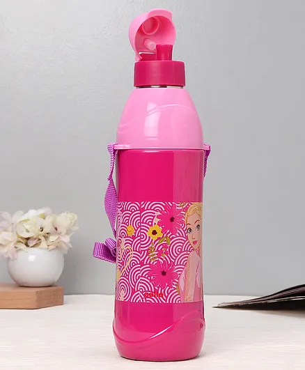 Cello Puro Steel-X Kid Zee Water Bottle Pink - 600 ml