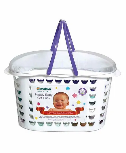 Himalaya Baby Care Gift Basket Pack - Set Of 7