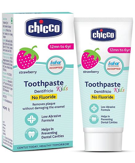 Chicco Dentifricio Toothpaste Strawberry Flavour - 50 g