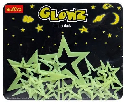 Buddyz Glowz Pole Stars - 10 Pieces
