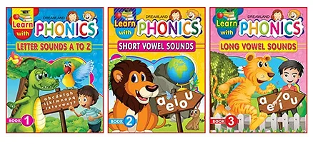 Dreamland Learn with Phonics Pack -1 (3 Titles)