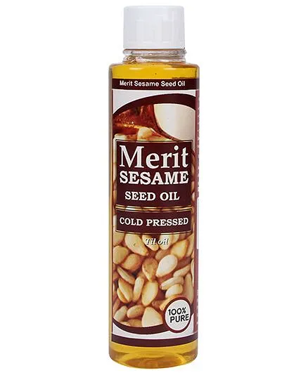 Merit Cold Pressed Sesame Seed Oil - 250 ml