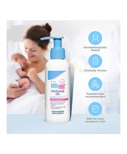 Sebamed Soothing Baby Massage Oil - 150 ml 