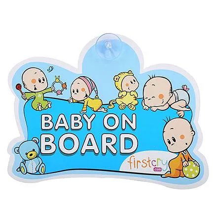 Firstcry Baby On Board Sign