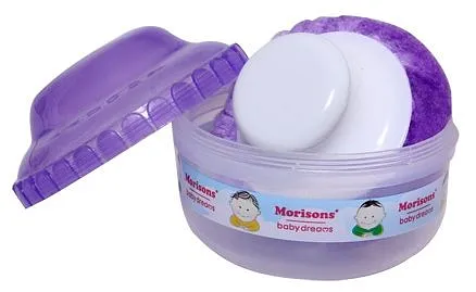 Morisons Baby Dreams Premium Powder Puff - Purple