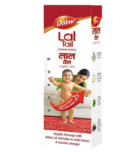 Dabur Lal Tail baby oil brand