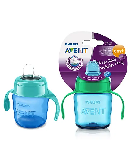 Avent Classic Spout Cup With Handles 200 ml (Color May Vary)