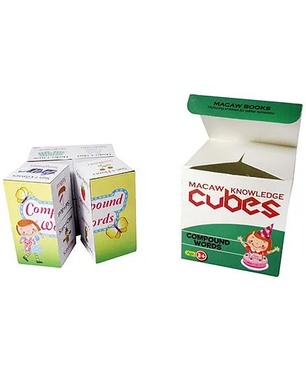 Macaw Early Learning Cubes - Compound Words