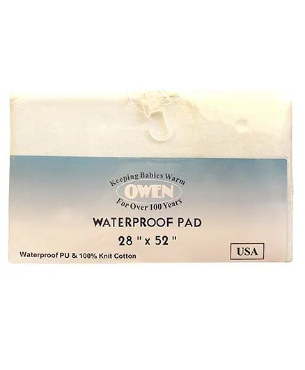 Owen Water Proof Pad - 28 x 52 inches