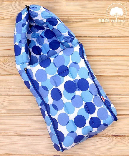 Babyhug Sleeping Bag Polka Dots - Blue