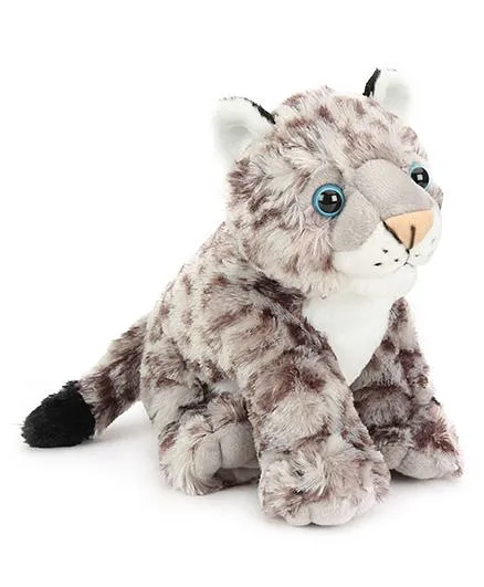 Wild Republic CK Baby Snow Leopard Soft Toy Grey - 30 cm