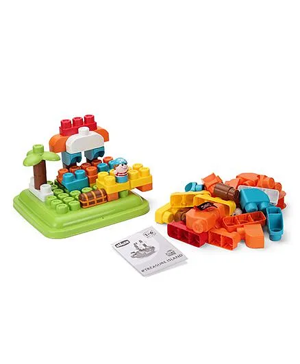 Chicco Toy Building Blocks Treasure Island - 60 Pieces