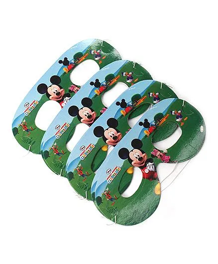 Disney Mickey Mouse & Friends Club House Eye Mask Pack of 10 - Multi Color