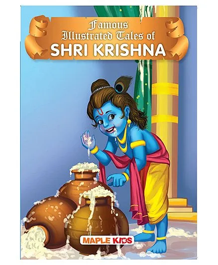 Krishna Tales Illustrated - English
