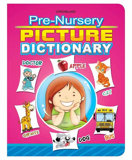 Dreamland Pre-Nursery Picture Dictionary , Early Learning Books
