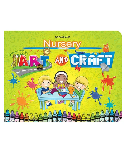Dreamland Nursery Art & Craft Book , Early Learning Books