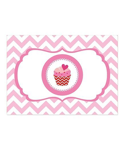 Prettyurparty Cupcake Table Mats Pink Pack Of 6 Online In India