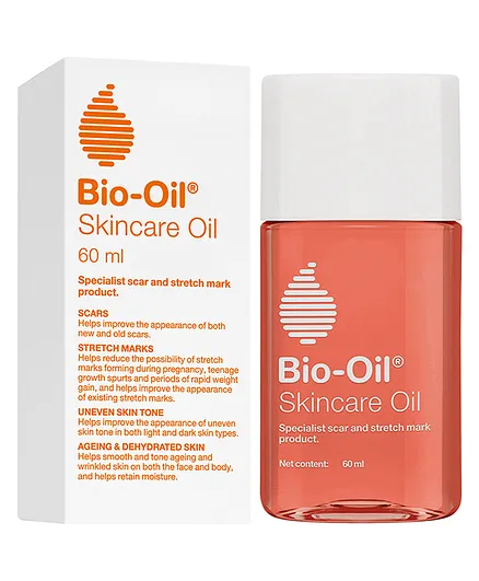 Bio-Oil Original Face & Body Oil Suitable for Scars Stretch Mark Ageing Uneven Skin Tone Acne Scar Removal Pigmentation & Dark Spot - 60 ml