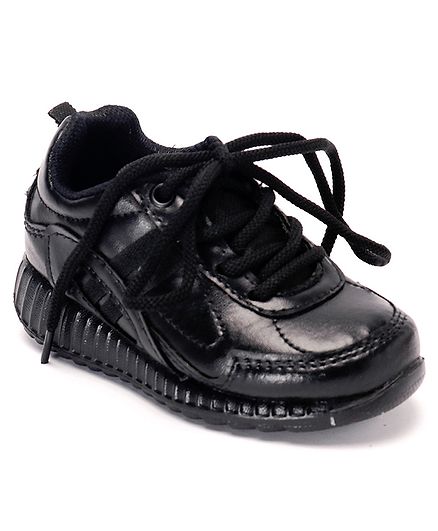 Buy Force 10 School Shoes - Black for 