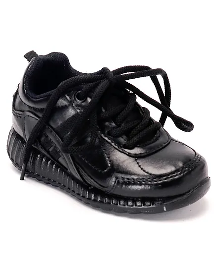 Force 10 School Shoes - Black