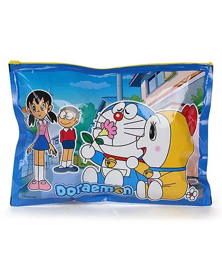 Doraemon Sparkle Pouch -  Blue