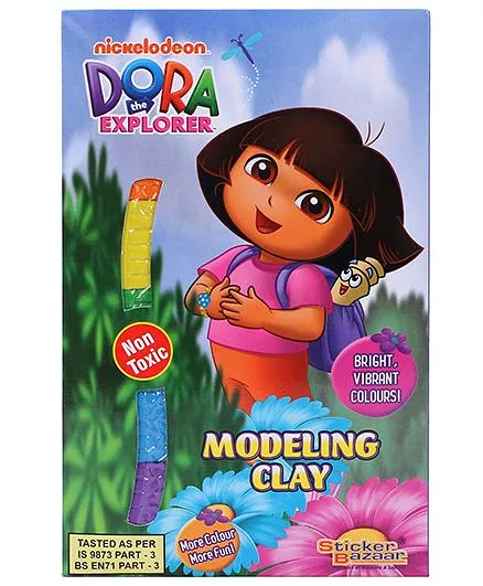 Dora Modelling Clay - Multi Color