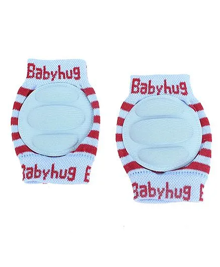 Babyhug Elbow & Knee Protection Pads Protection Pads Blue & Red (Colour & Design May Vary)