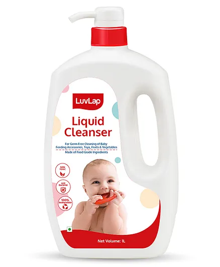 LuvLap Liquid Cleanser For Feeding Bottles 1000 ml - 18180