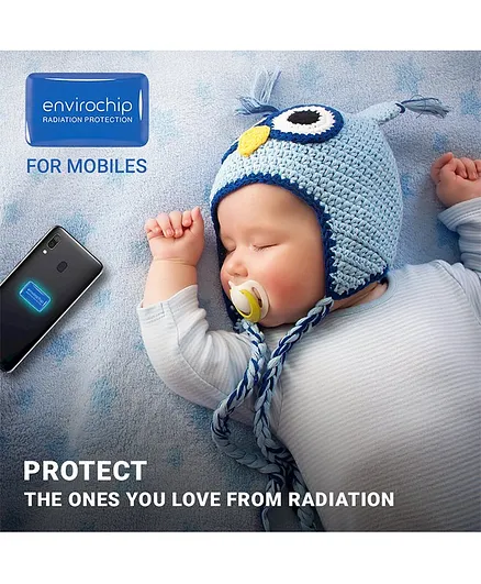 Envirochip Clinically Tested Radiation Protection Chip for Mobile - Navy Blue