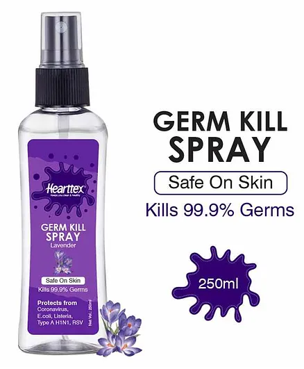 Hearttex Germ Kill Spray Lavender- 250 ml