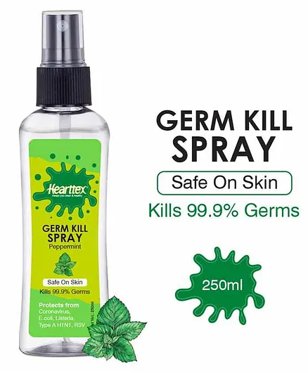 Hearttex Germ Kill Spray Peppermint - 250 ml