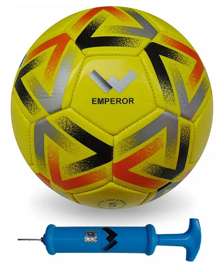 Wasan Emperor Football Size 5 with Pump - Yellow