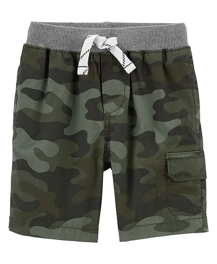 Carter's Pull-On Cargo Shorts - Green