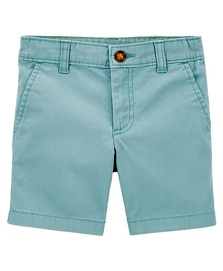 Carter's Flat-Front Shorts - Blue