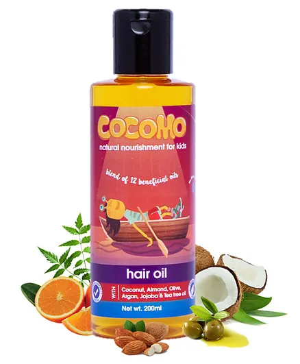 Cocomo Hair Oil Bottle - 200 ml