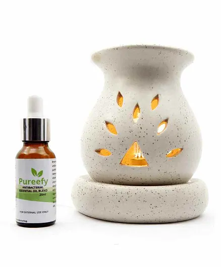 Breathe Fresh Pureefy Antibacterial Essential Oil Blend with Electric Diffuser - 20 ml
