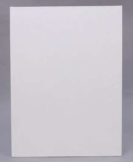 Fevicryl 100% Cotton Fine Art and Grain Canvas Board for Painting,  Fine Grain Canvas Board - White