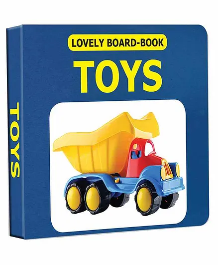 Dreamland Toys Board Book for Children  , Easy to hold Early Learning Picture Book to Learn Toys- Lovely Board Book Series