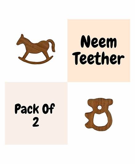wooden teether shapes