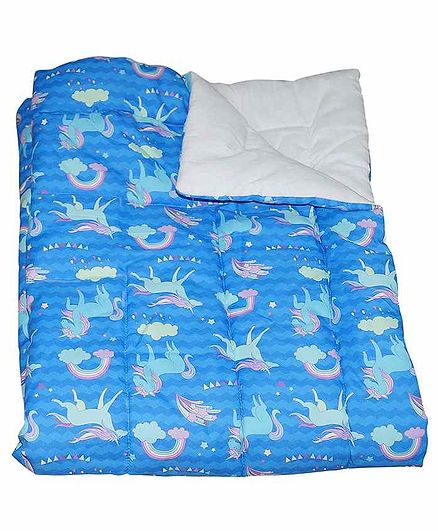 unicorn crib blanket