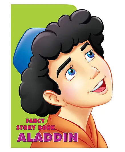 Dreamland Aladin Fancy Story Shape Board Book for Children - English 