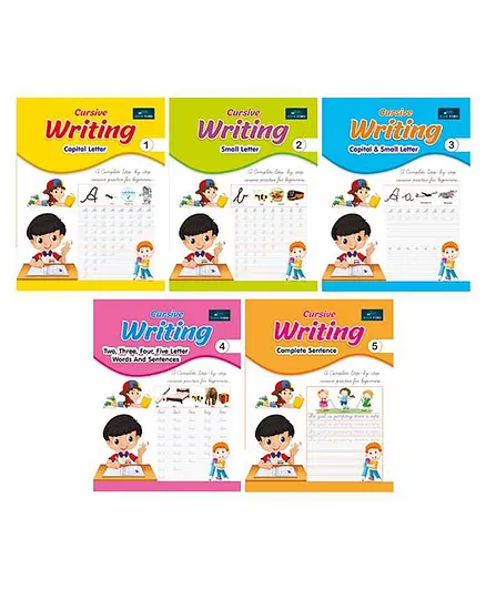 Book Ford Publication Cursive Writing Book Pack of 5 - English