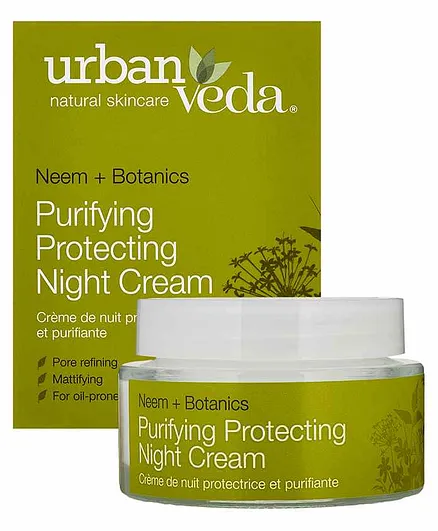 Urban Veda Ayurvedic Neem Purifying Protecting Night Cream - 50 ml